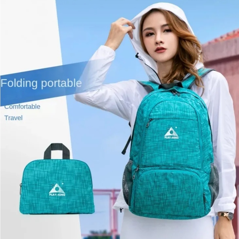 Foldable Lightweight Skin Back - Foldable Backpack Small ulasan dan harga