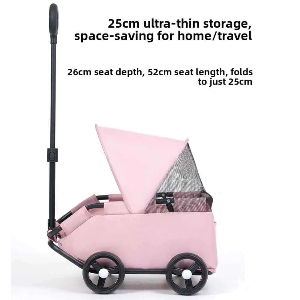 Foldable Pet Stroller Lightwei - Foldable Backpack Small ulasan dan harga