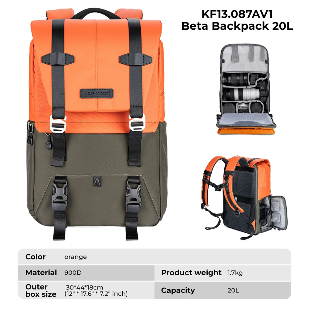 K&F CONCEPT Camera Backpack Tr - Rain Cover Backpack ulasan dan harga