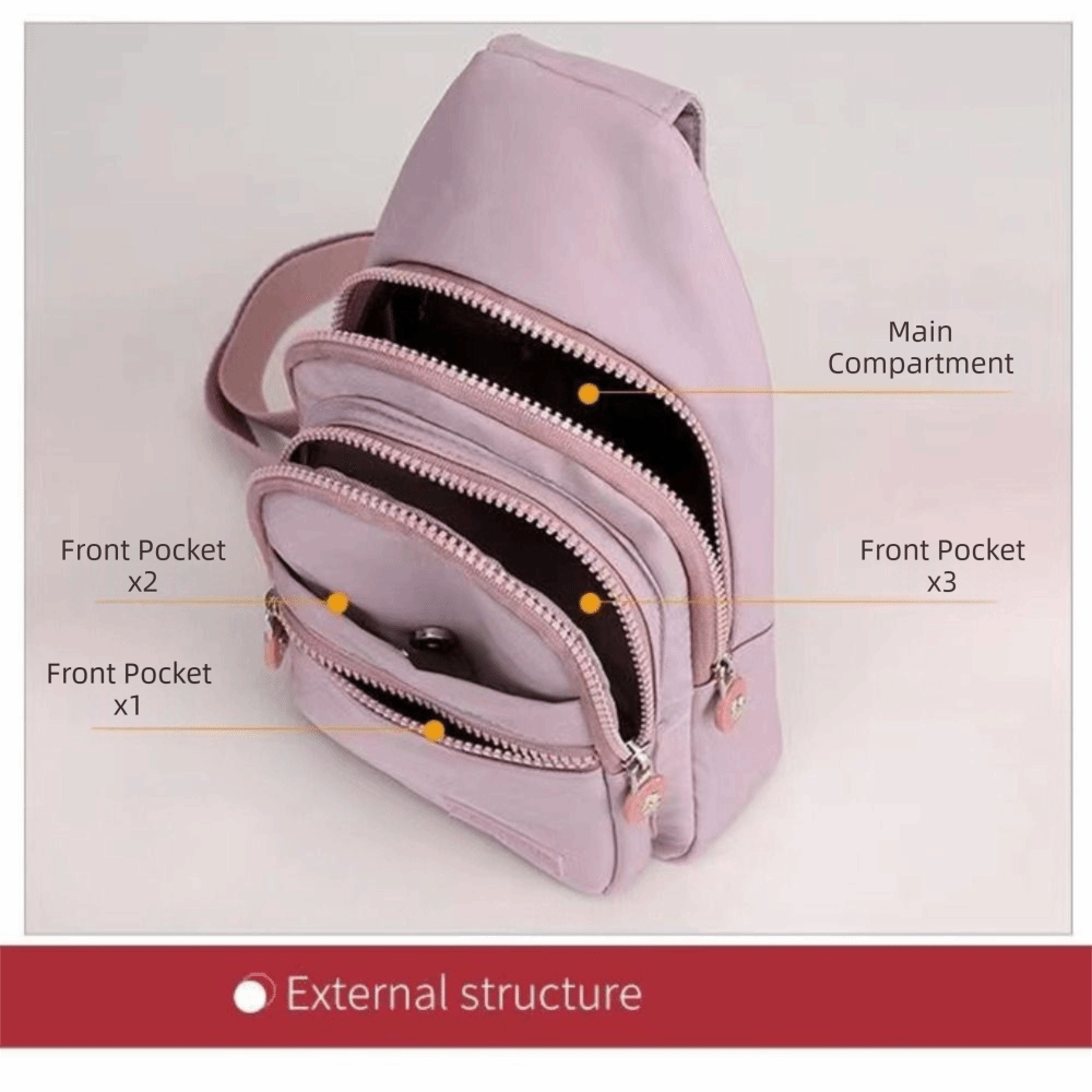 Nylon Women's Chest Bags Water - Sling Backpack Shoulder ulasan dan harga