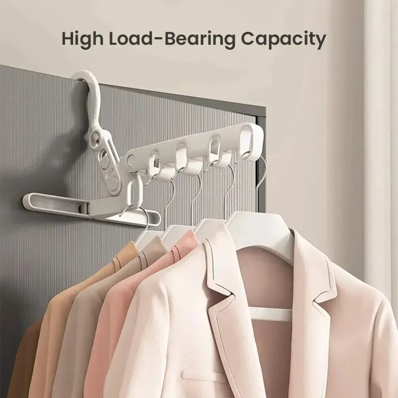 5-Hole Portable Clothes Hanger - Foldable Backpack Small ulasan dan harga