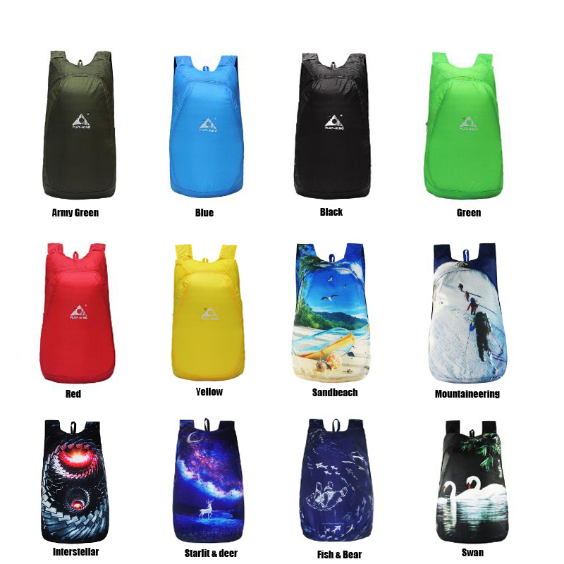 PLAYKING  Lightweight Backpack - Foldable Backpack Small ulasan dan harga