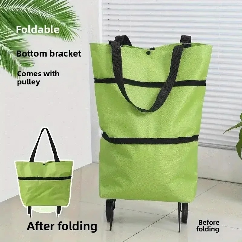 Foldable Portable Shopping Car - Foldable Backpack Small ulasan dan harga