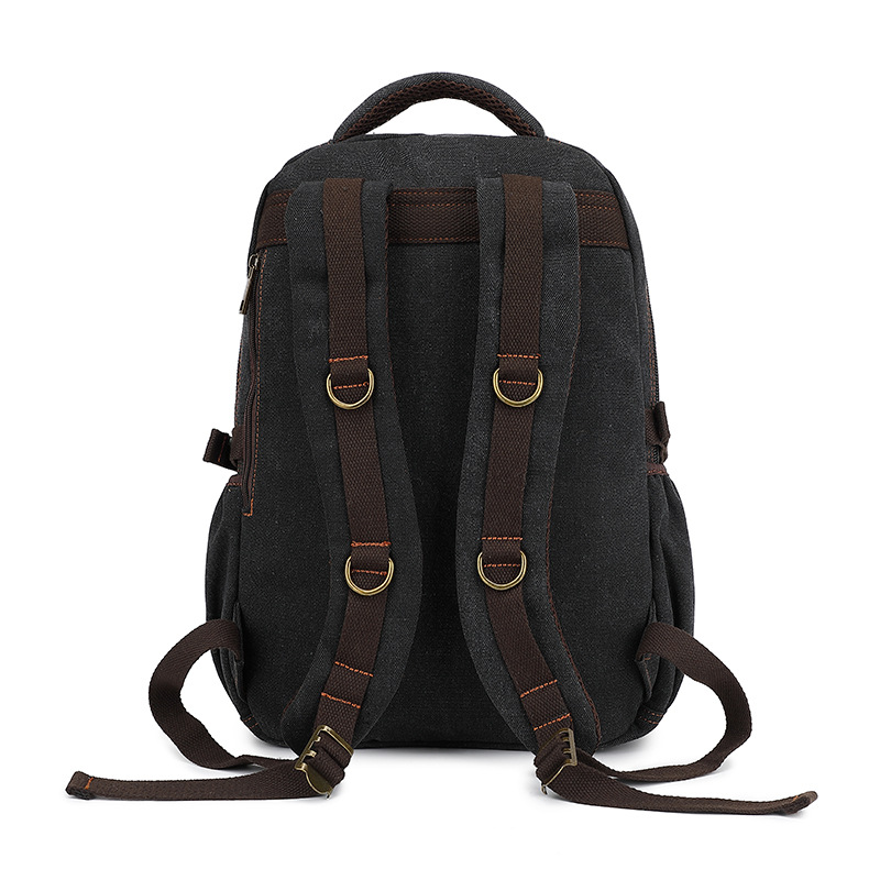 New casual cross-border backpa - Canvas Backpack Casual ulasan dan harga