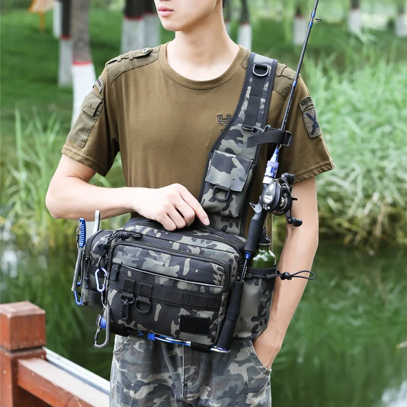 Large capacity Luya multifunct - Sling Backpack Shoulder ulasan dan harga