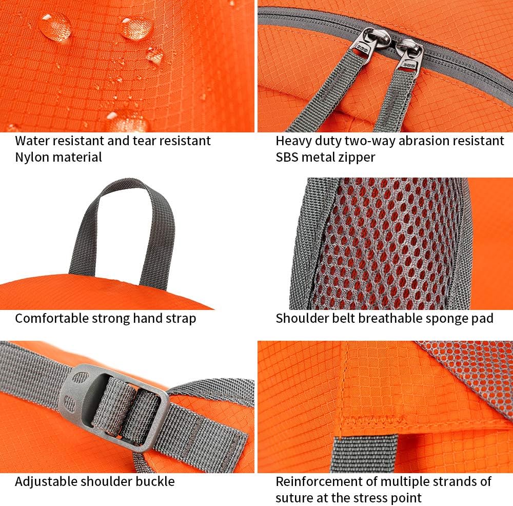 FENGDONG 35L Lightweight Folda - Foldable Backpack Small ulasan dan harga